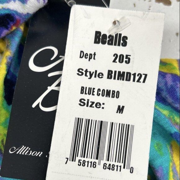 Allison Brittney Multicolor Patterned Maxi Dress - Picture 3 of 3